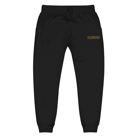 BLESSED Sweatpants Black/White