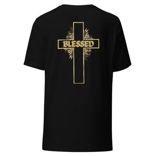 BLESSED Cross T-Shirt Multi Colors