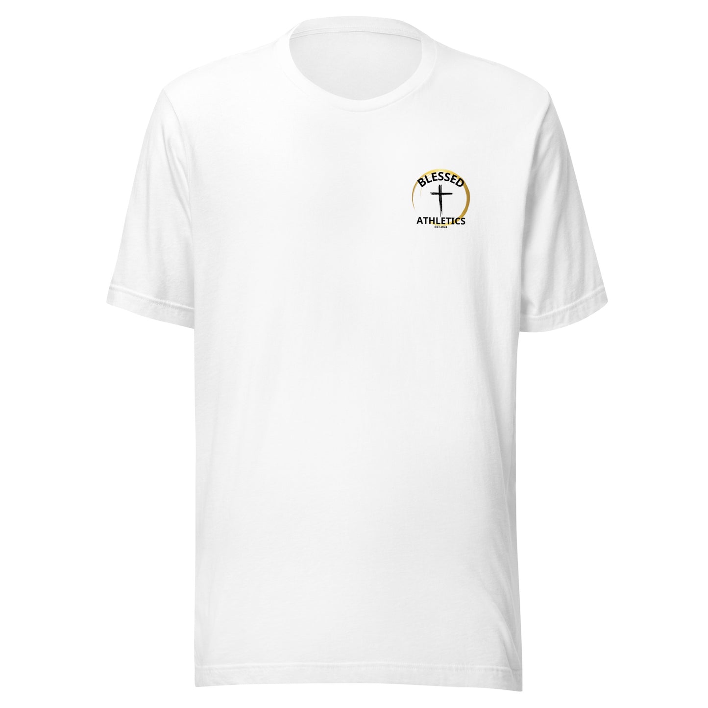 BLESSED Cross T-Shirt White